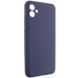 Чехол Silicone Cover Lakshmi Full Camera (AA) для Samsung Galaxy A06 Синий / Midnight blue