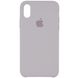 Чехол Silicone Case (AA) для Apple iPhone XS Max (6.5") Серый / Stone