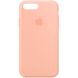 Чехол Silicone Case Full Protective (AA) для Apple iPhone 7 plus / 8 plus (5.5") Оранжевый / Grapefruit