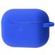 Силіконовий футляр Shock-proof для навушників AirPods Pro + карабін, Синій / Capri Blue