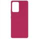 Чохол Silicone Cover Full without Logo (A) для Samsung Galaxy A52 4G / A52 5G / A52s, Бордовый / Marsala
