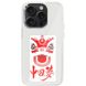 TPU+PC чехол Ink Show для Apple iPhone 15 Pro Max (6.7") White