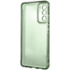 Чохол TPU Starfall Clear для Samsung Galaxy S21 FE, Зеленый