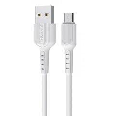 Дата кабель Borofone BX16 USB to MicroUSB (1m), Белый
