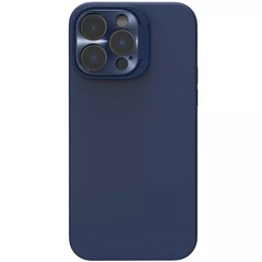 Чехол Silicone Nillkin LensWing Magnetic для Apple iPhone 15 Pro Max (6.7") Синий / Blue