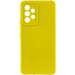 Чехол Silicone Cover Lakshmi Full Camera (A) для Samsung Galaxy A52 4G / A52 5G / A52s Желтый / Flash