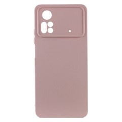Чохол Silicone Cover Lakshmi Full Camera (A) для Xiaomi Poco X4 Pro 5G, Рожевий / Pink Sand