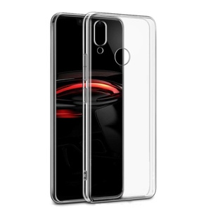 TPU чехол SMTT для Huawei P Smart Pro / Honor 9X (China), Бесцветный / Прозрачный