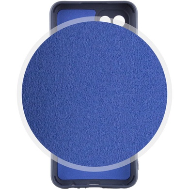 Чохол Silicone Cover Lakshmi Full Camera (AA) для Motorola Moto G84, Синий / Midnight Blue