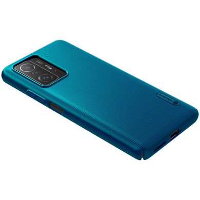 Чехол Nillkin Matte для Xiaomi 11T / 11T Pro Бирюзовый / Peacock blue
