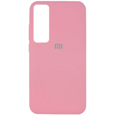 Чехол Silicone Cover Full Protective (AA) для Xiaomi Mi Note 10 Lite Розовый / Pink