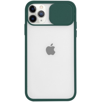 Чохол Camshield mate TPU зі шторкою для камери для Apple iPhone 11 Pro (5.8"), Зеленый