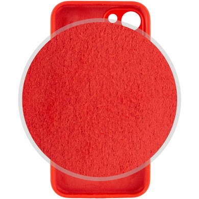 Чехол Silicone Case Full Camera Protective (AA) для Apple iPhone 13 (6.1") Красный / Red