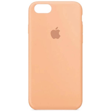 Чехол Silicone Case Full Protective (AA) для Apple iPhone SE (2020) Оранжевый / Cantaloupe