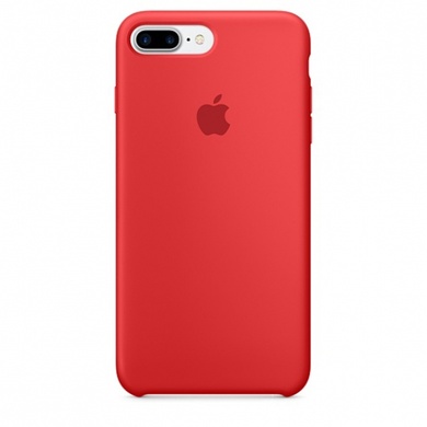 Чехол Silicone Case (AA) для Apple iPhone 7 plus / 8 plus (5.5") Красный / Red