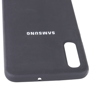 Чохол Silicone Cover (AA) для Samsung Galaxy A50 (A505F) / A50s / A30s, Чорний / Black