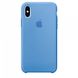 Чехол Silicone Case (AA) для Apple iPhone XS Max (6.5") Голубой / Sky Blue