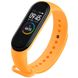 Силіконовий ремінець для Xiaomi Mi Band 3/4, Оранжевый / Bright Orange