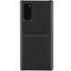 Кожаная накладка G-Case Cardcool Series для Samsung Galaxy S20 Черный