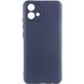 Чохол Silicone Cover Lakshmi Full Camera (AA) для Motorola Moto G84, Синий / Midnight Blue