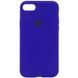 Чохол Silicone Case Full Protective (AA) для Apple iPhone 7 /8 / SE (2020) (4.7 "), Синий / Shiny Blue