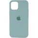 Чохол Silicone Case Full Protective (AA) для Apple iPhone 12 Pro / 12 (6.1"), Бирюзовый / Turquoise