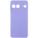 Чохол Silicone Cover Lakshmi Full Camera (AAA) для Google Pixel 9, Бузковий / Dasheen