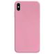 Силиконовый чехол Candy для Apple iPhone XS Max (6.5") Розовый
