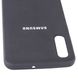 Чехол Silicone Cover (AA) для Samsung Galaxy A50 (A505F) / A50s / A30s Черный / Black