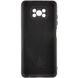Чохол Silicone Cover Lakshmi Full Camera (A) для Xiaomi Poco X3 NFC / Poco X3 Pro, Чорний / Black