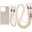 Чохол TPU two straps California для Apple iPhone 13 Pro Max (6.7"), Бежевый / Beige