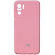 Чохол Silicone Cover Full Camera (AA) для Xiaomi Redmi Note 10 / Note 10s, Рожевий / Pink