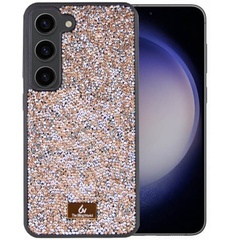 TPU чохол Bling World Rock Diamond для Samsung Galaxy S23, Розовый