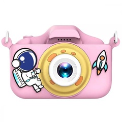 Детская фотокамера Astronaut Pink