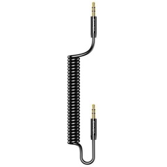 Аудио кабель Usams US-SJ256 Spring (1.2m) Черный