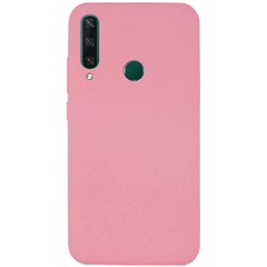 Чохол Silicone Cover Full without Logo (A) для Huawei Y6p, Рожевий / Pink