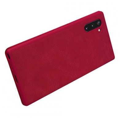 Кожаный чехол книжка G-Case Vintage Business Series для Samsung Galaxy Note 10, Красный