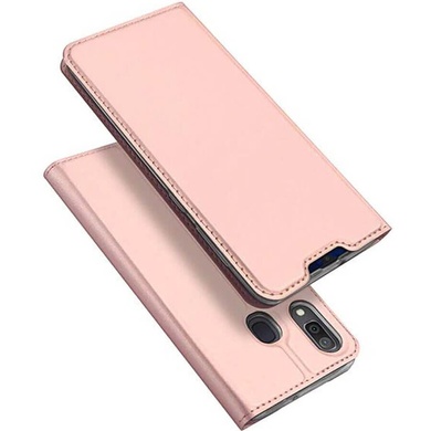 Чехол-книжка Dux Ducis с карманом для визиток для Samsung Galaxy A40 (A405F), Rose Gold