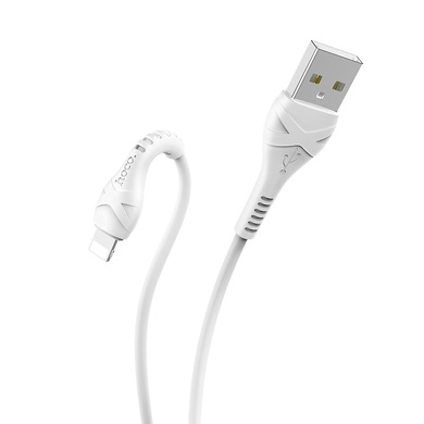 Дата кабель Hoco X37 "Cool power” Lightning (1m), Белый