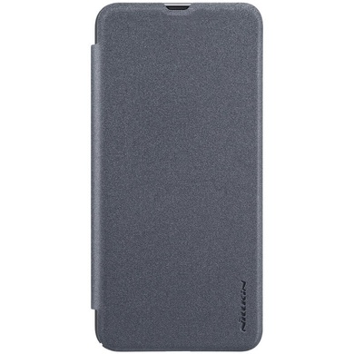 Кожаный чехол (книжка) Nillkin Sparkle Series для Samsung Galaxy A20 / A30, Черный