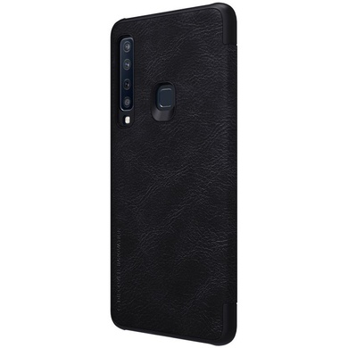 Кожаный чехол (книжка) Nillkin Qin Series для Samsung Galaxy A9 (2018) Черный