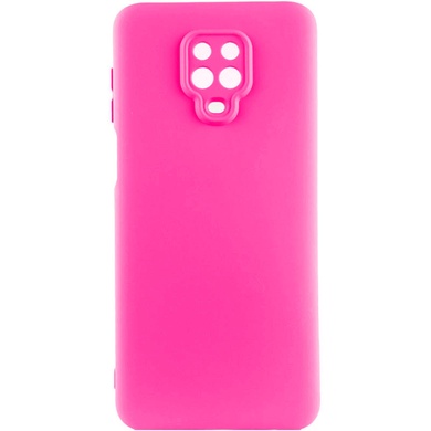 Чехол Silicone Cover Lakshmi Full Camera (AAA) для Xiaomi Redmi Note 9s / Note 9 Pro /Note 9 Pro Max Розовый / Barbie pink