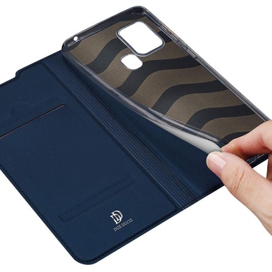 Чохол-книга Dux Ducis з кишенею для візиток для Samsung Galaxy M31s, Синий