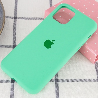 Чохол Silicone Case Full Protective (AA) для Apple iPhone 11 Pro (5.8"), Зеленый / Spearmint