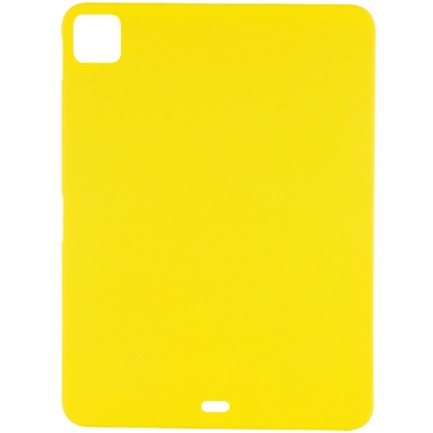 Чехол Silicone Case Full without Logo (A) для Apple iPad Pro 11" (2020) Желтый / Neon Yellow