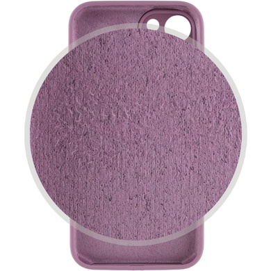 Чехол Silicone Case Full Camera Protective (AA) для Apple iPhone 13 (6.1") Лиловый / Lilac Pride
