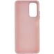 TPU чохол Bonbon Metal Style для Samsung Galaxy A52 4G / A52 5G / A52s, Рожевий / Light pink