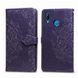Кожаный чехол (книжка) Art Case с визитницей для Huawei P Smart+ (nova 3i) Фиолетовый