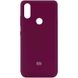 Чохол Silicone Cover My Color Full Protective (A) для Xiaomi Redmi Note 5 Pro / Note 5 (Dual Camera), Бордовый / Marsala