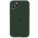Чохол Silicone Case Full Camera Protective (AA) для Apple iPhone 12 Pro Max (6.7"), Зеленый / Cyprus Green